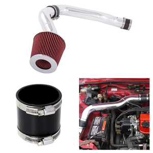 Performance 2.5'' Cold Air Intake Pipe System For for Honda Civic Crx 88-91 1.6L 1.5L 