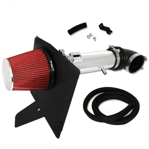 Racing Cold Air Intake Pipe + Heat Shield System For Chevrolet Camaro V6 12-15 